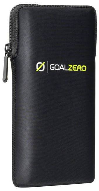 Goal Zero Sherpa 100 PD V2 z ładowarką sieciową 65W oraz dedykowanym futerałemcze power bank z indukcją.