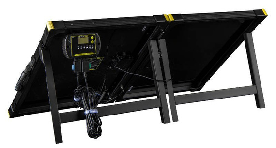 Kontroler ładowania 10A (opcja aligatorki) w zestawie z panelem solarnym Boulder 100 BriefCase