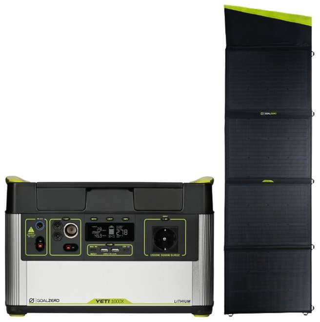 Zestaw solarny Yeti 1000 X EU universal version + Nomad 200