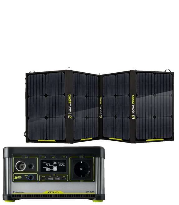 Zestaw solarny Yeti 500 X EU universal version + Nomad 100