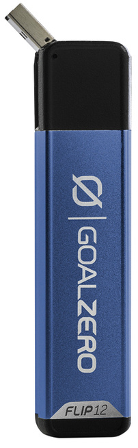Goal Zero Flip 12 blue bardzo wydajny, wytrzymały i ultralekki power bank