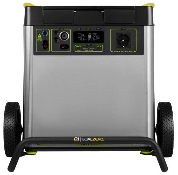 Goal Zero Yeti 6000X (230V) Całkowicie bezwonna, maksymalnie cicha oraz bardzo mobilna przenośna stacja energii o ekstremalnie wysokiej pojemności.