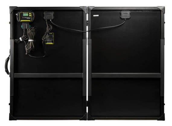 Kontroler ładowania 20A (opcja ringi) w zestawie z panelem solarnym Ranger 300 Briefcase