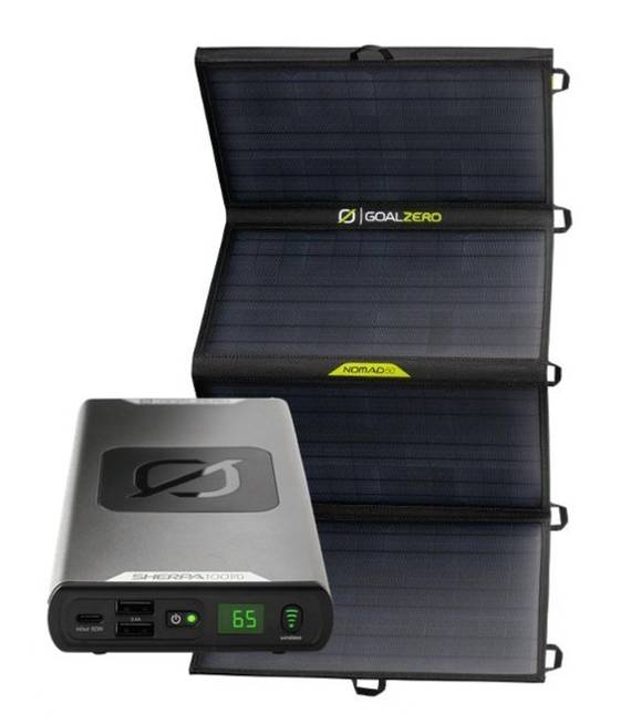 Zestaw solarny Sherpa 100 PD z Nomad 50