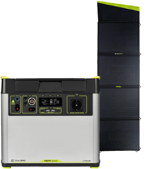 Zestaw solarny Yeti 3000X EU universal version + Nomad 200