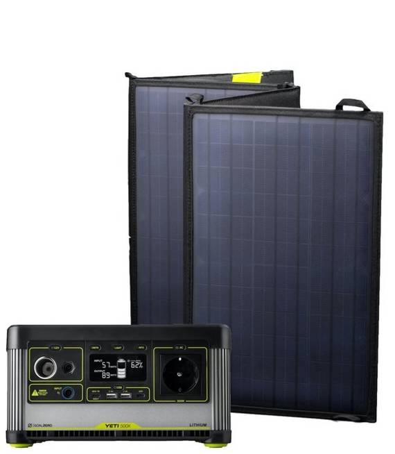Zestaw solarny Yeti 500 X EU universal version + Nomad 50
