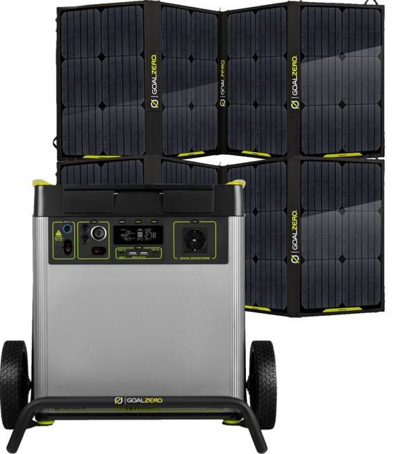 Zestaw solarny Yeti 6000X EU universal version + Nomad 100 (2x)